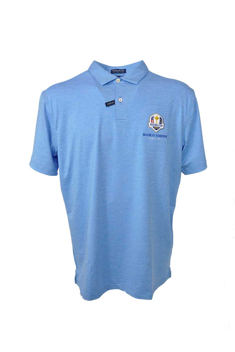 Peter Millar Ryder Cup Polo Uomo Solid Stretch Jersey Sean coll