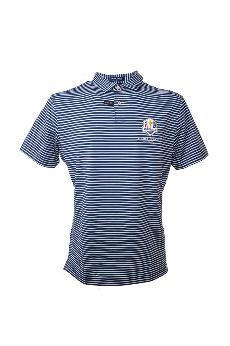 Peter Millar Ryder Cup Polo Uomo  Miles Stripe Jrsy Tour